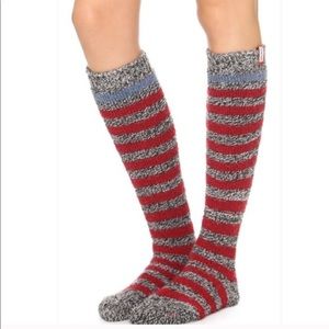 Striped Wool Hunter Boot Socks